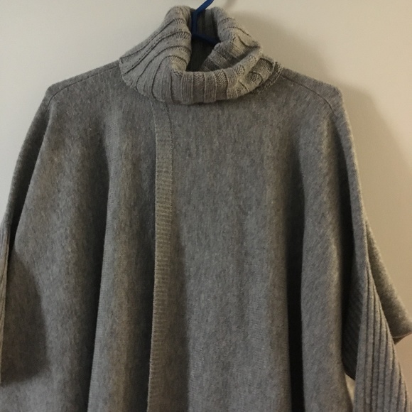 DVF DIANE VON FURSTENBERG Grey Ahiga Wool & Cashmere Sweater S - Picture 2 of 6